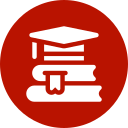 Continued education benefit icon for veterinary staff at Cobb & Co. Veterinary Clinic in Elgin, IL
