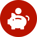 IRA retirement benefit icon for veterinary employees at Cobb & Co. Veterinary Clinic in Elgin, IL
