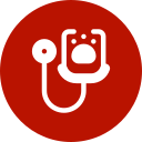Pet allowance benefit icon for employees at Cobb & Co. Veterinary Clinic in Elgin, IL
